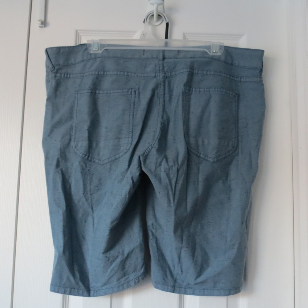 Brand New Blue Zara Man Dress Shorts w/ Tag - Picture 4 of 4